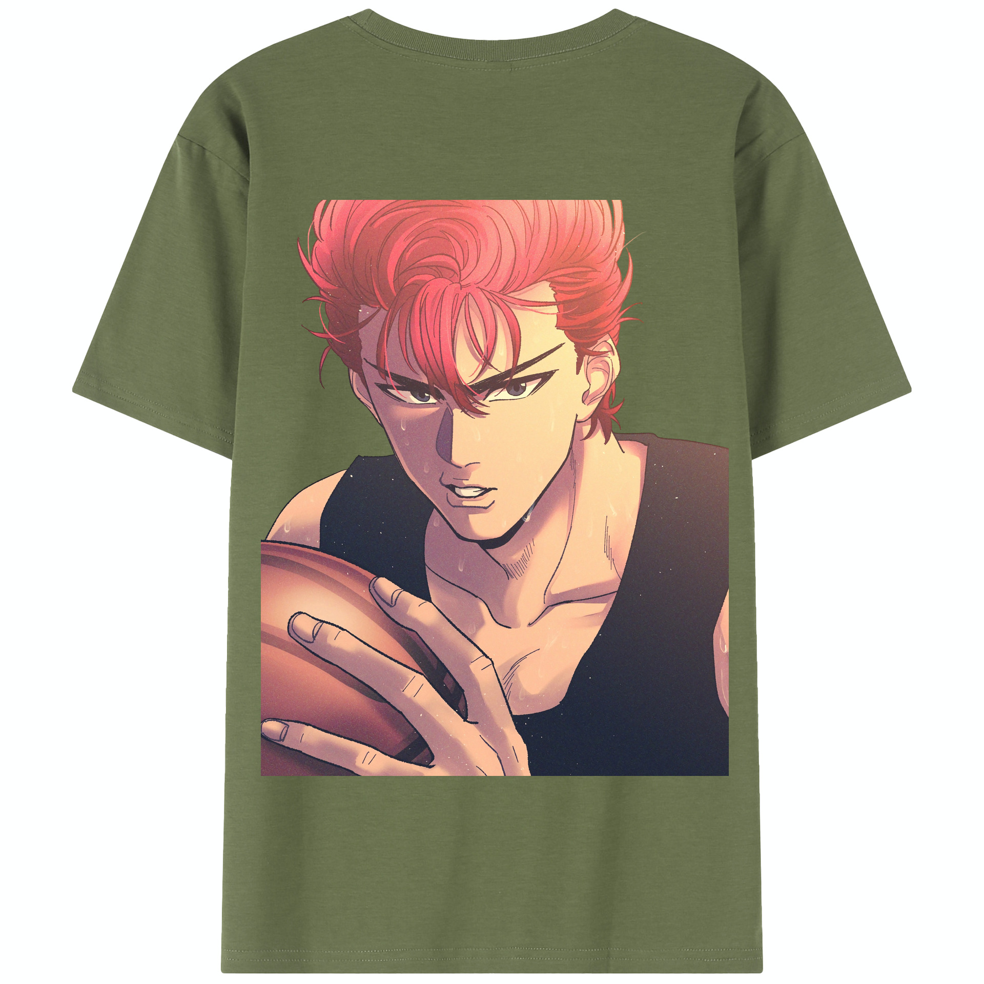 （画像用） SLAM DUNK／スラムダンク 綿100％半袖Tシャツ（背面プリント）